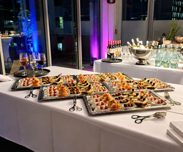 Fingerfood Empfang Happen
