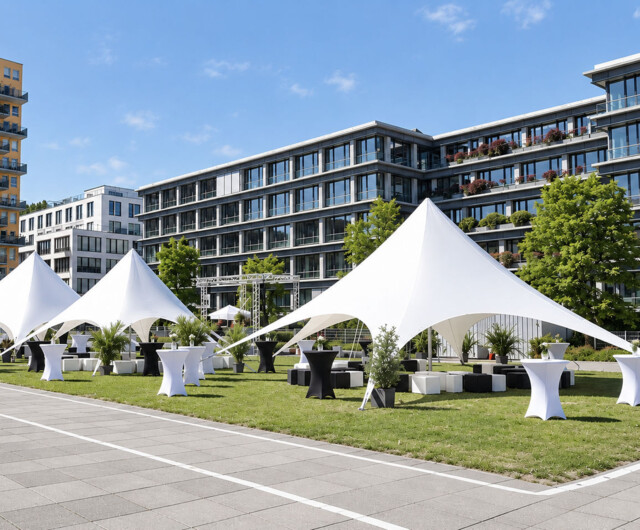 Sonnenschutz Zeltlandschaft