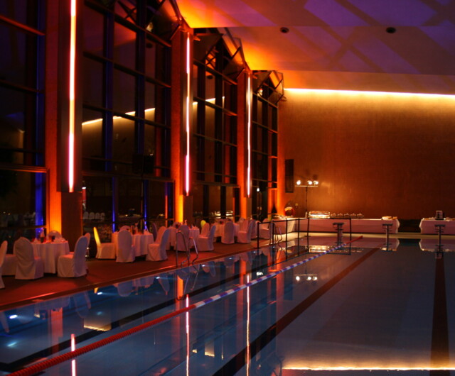 Event Schwimmbad Buffet Dinner Gala
