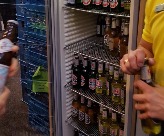 Kaltes Bier coole Stimmung perfekte Party