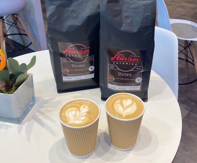 Kaffee Barista Messecatering
