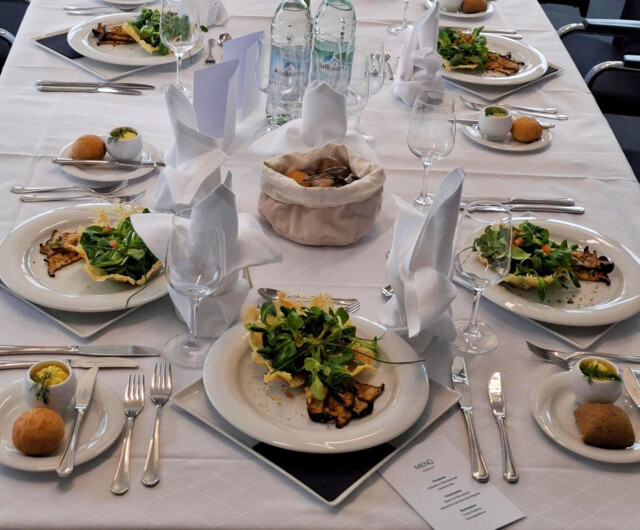 Lunch vegetarisch Vorspeise Mittag Premium Catering