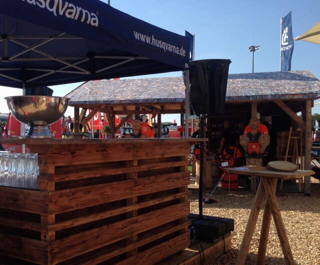 Zapfanlage Theke Messeparty