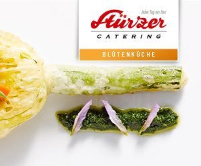 Gebackene Zucchinibl&uuml;te